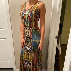 Maxi dress / Ethnic pattern